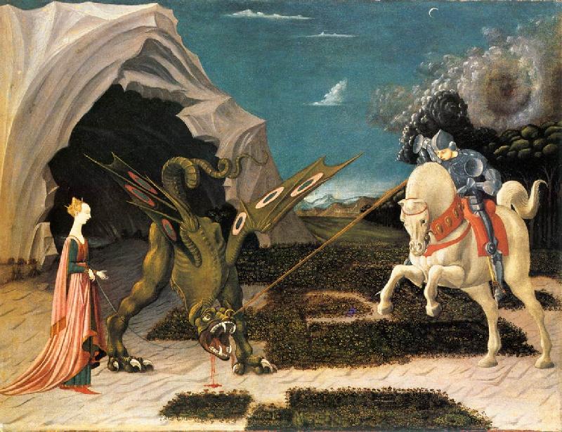 UCCELLO, Paolo St. George and the Dragon at